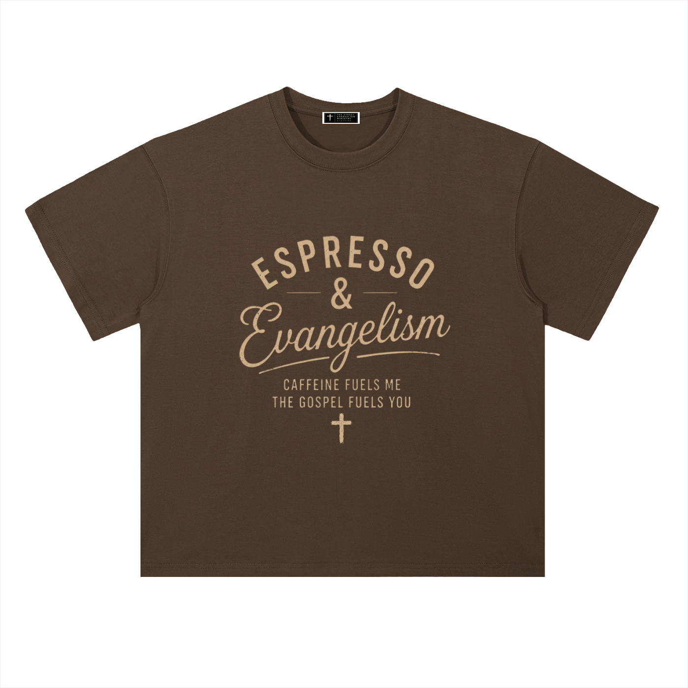 Espresso & Evangelism Drop Shoulder Tee
