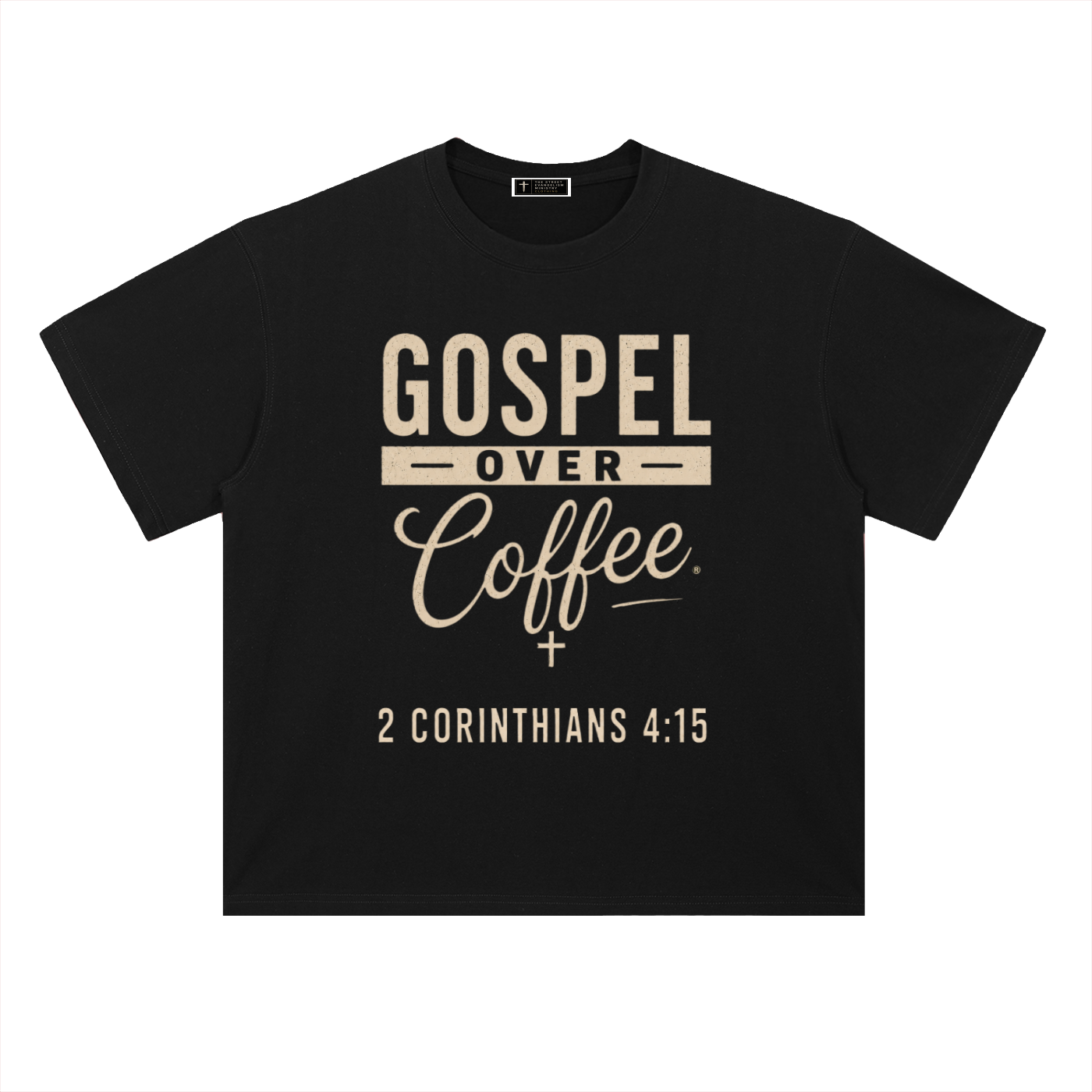 Gospel Over Coffee Heavyweight Tee