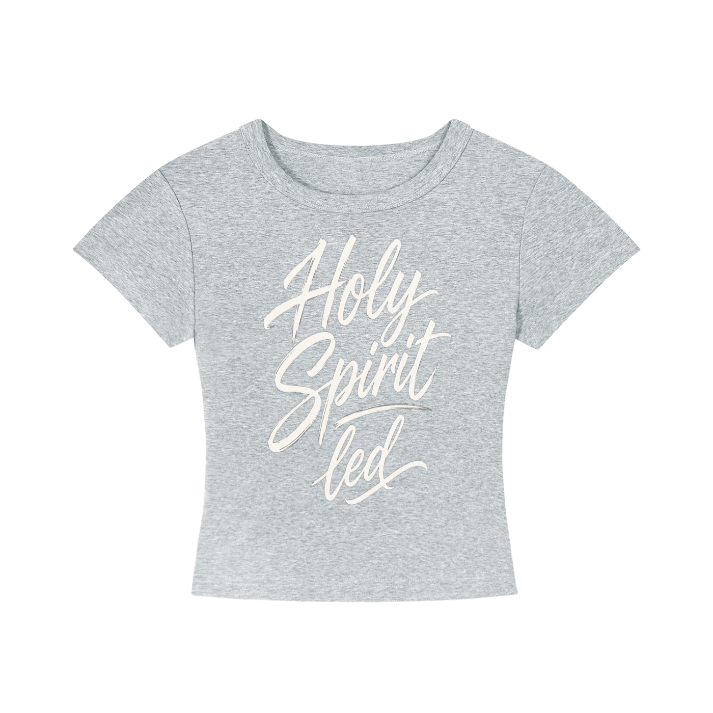 Holy Spirit Led Women's Crop Tee