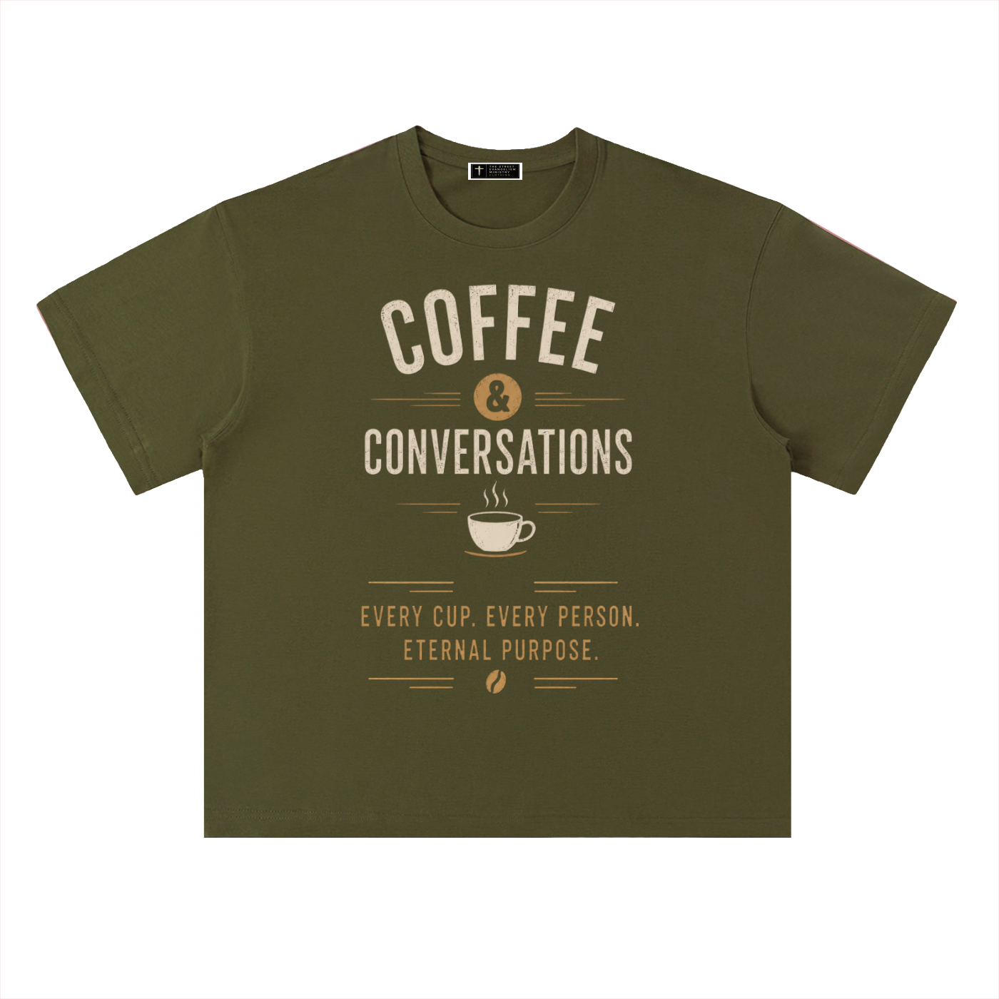 Coffee & Conversations Heavyweight Tee