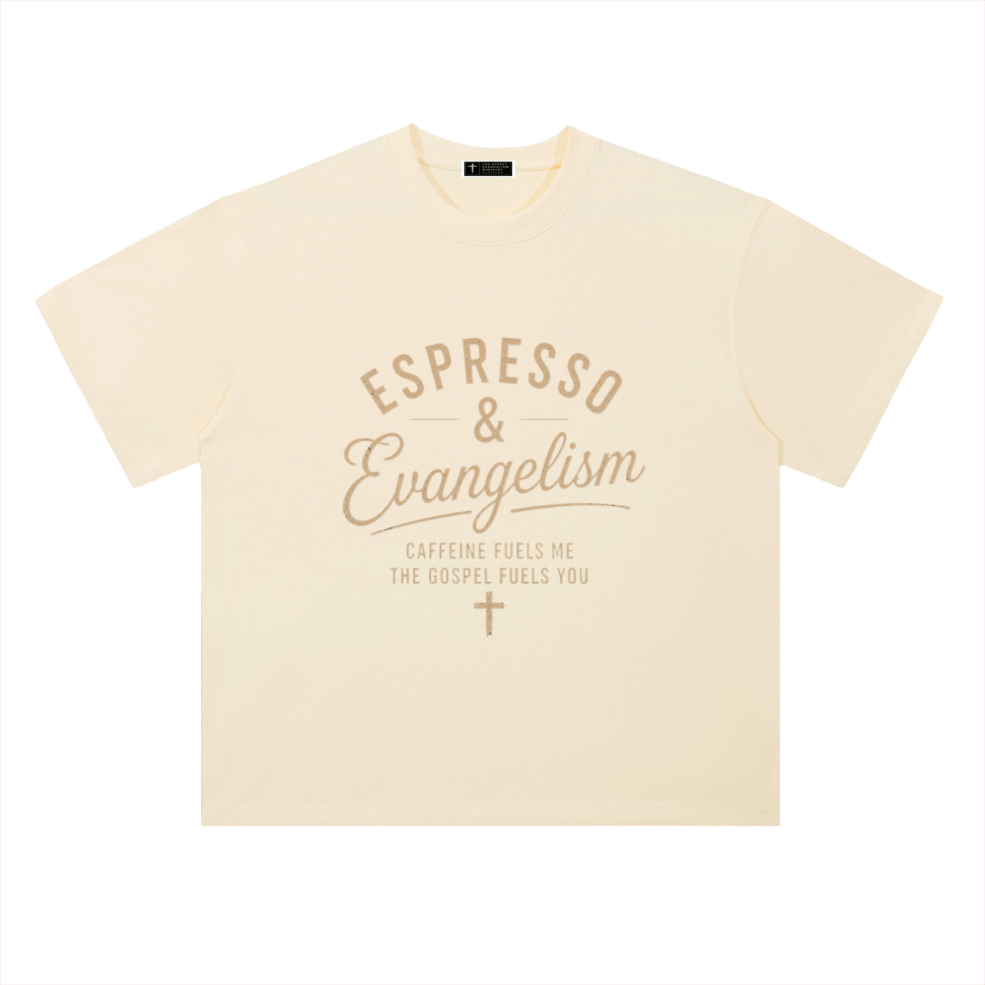 Espresso & Evangelism Drop Shoulder Tee