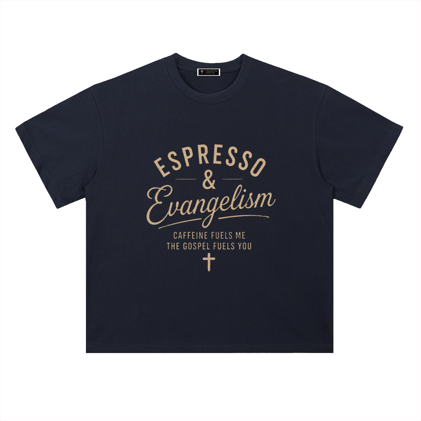 Espresso & Evangelism Drop Shoulder Tee