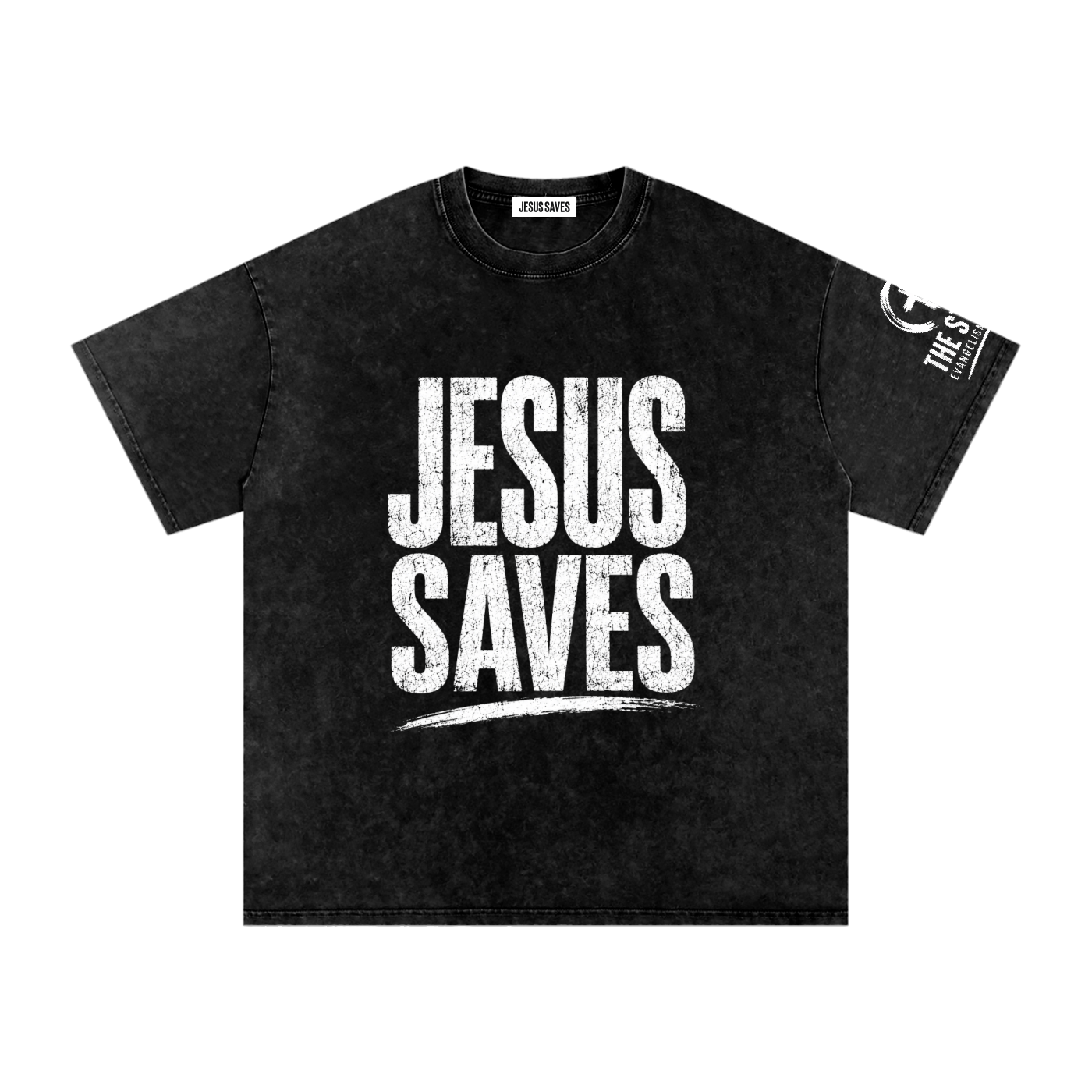 Jesus Saves Oversized Tee