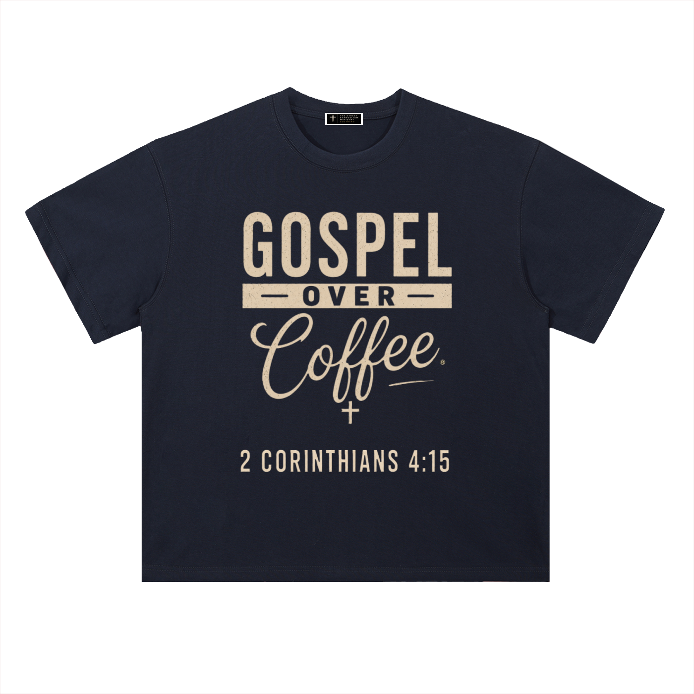 Gospel Over Coffee Heavyweight Tee