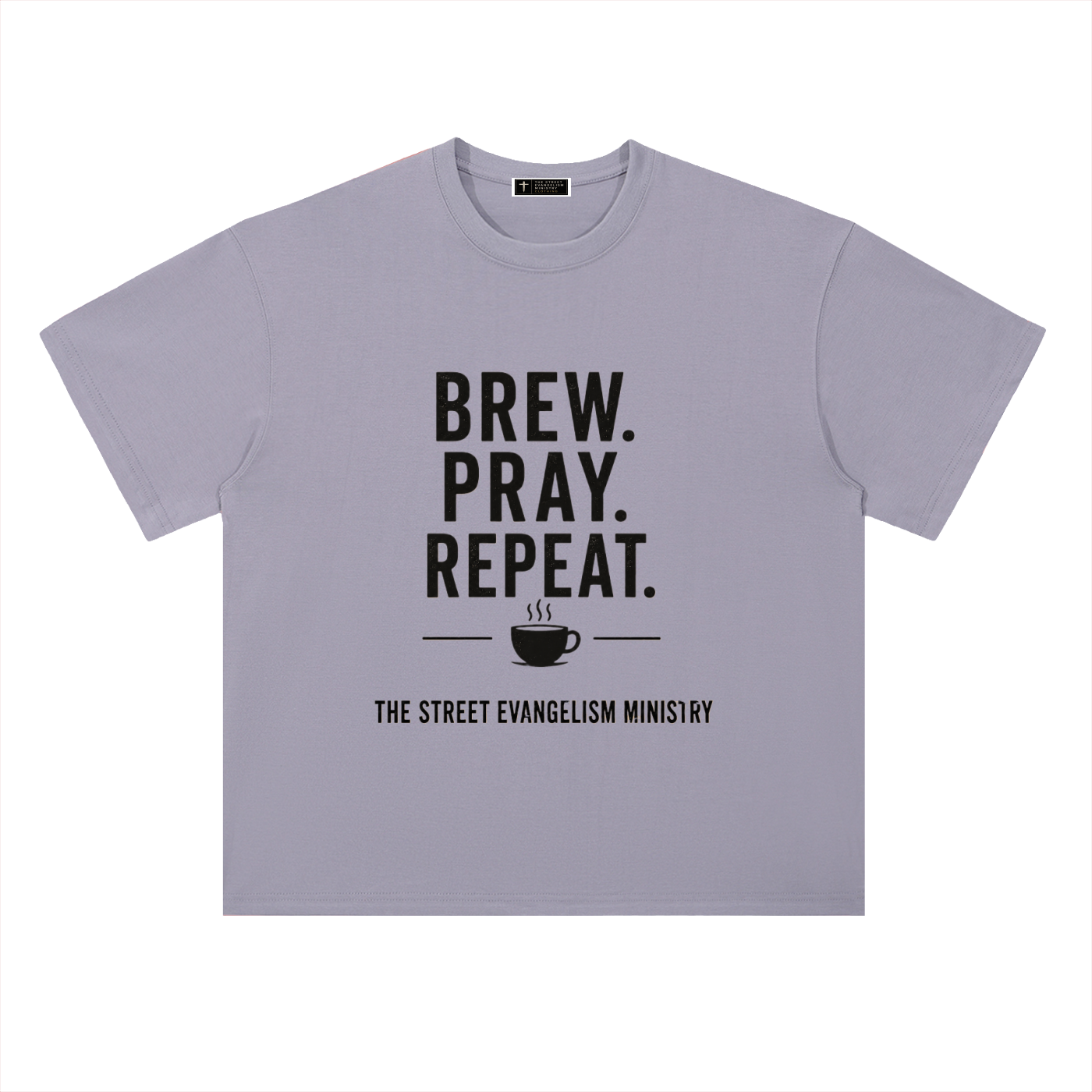 Brew. Pray. Repeat. Heavyweight Tee