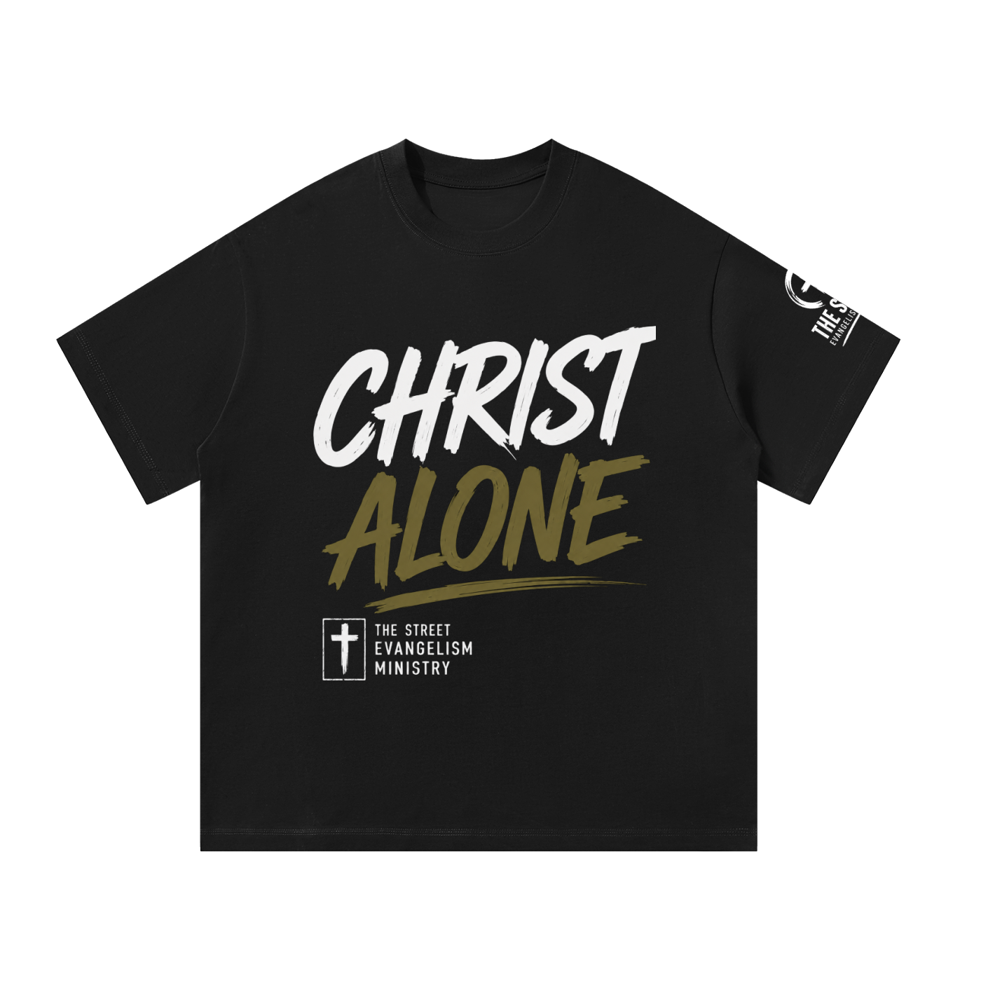 Christ Alone Oversized Tee