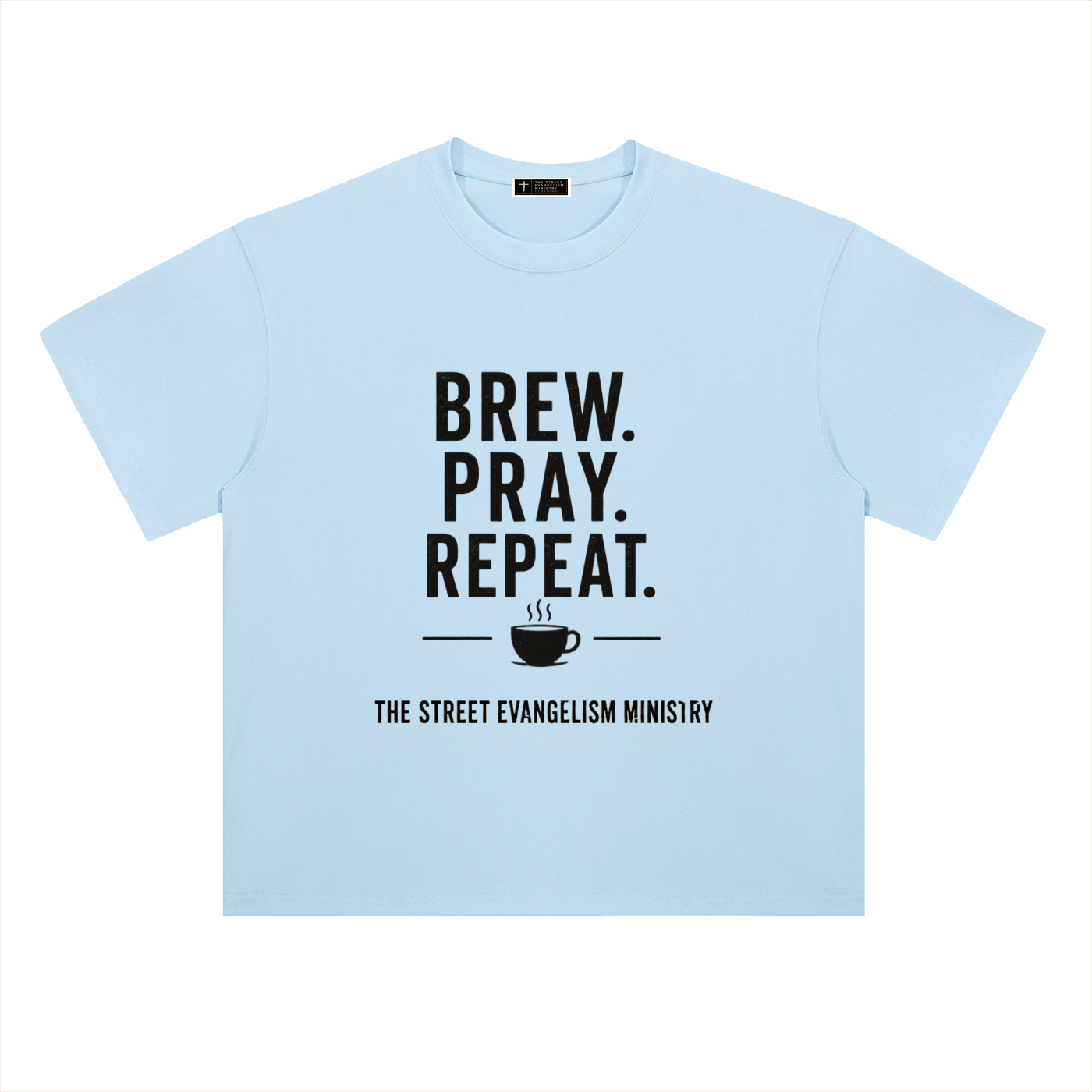 Brew. Pray. Repeat. Heavyweight Tee