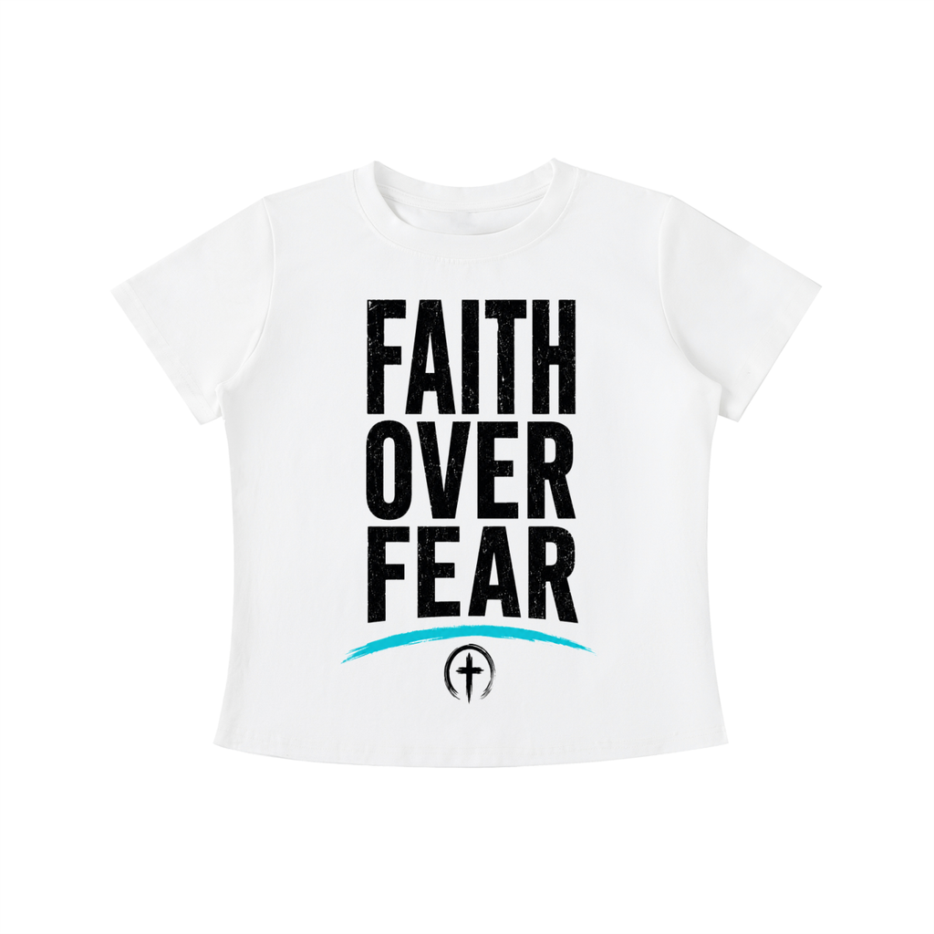 Faith Over Fear Vintage Wash Tee