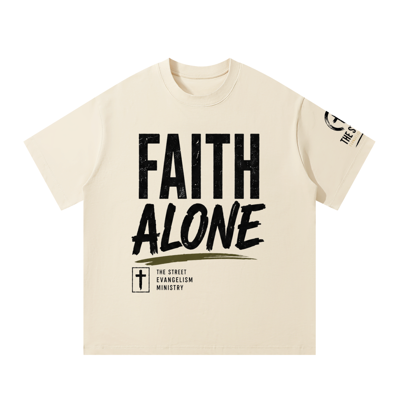 Faith Alone Oversized Tee