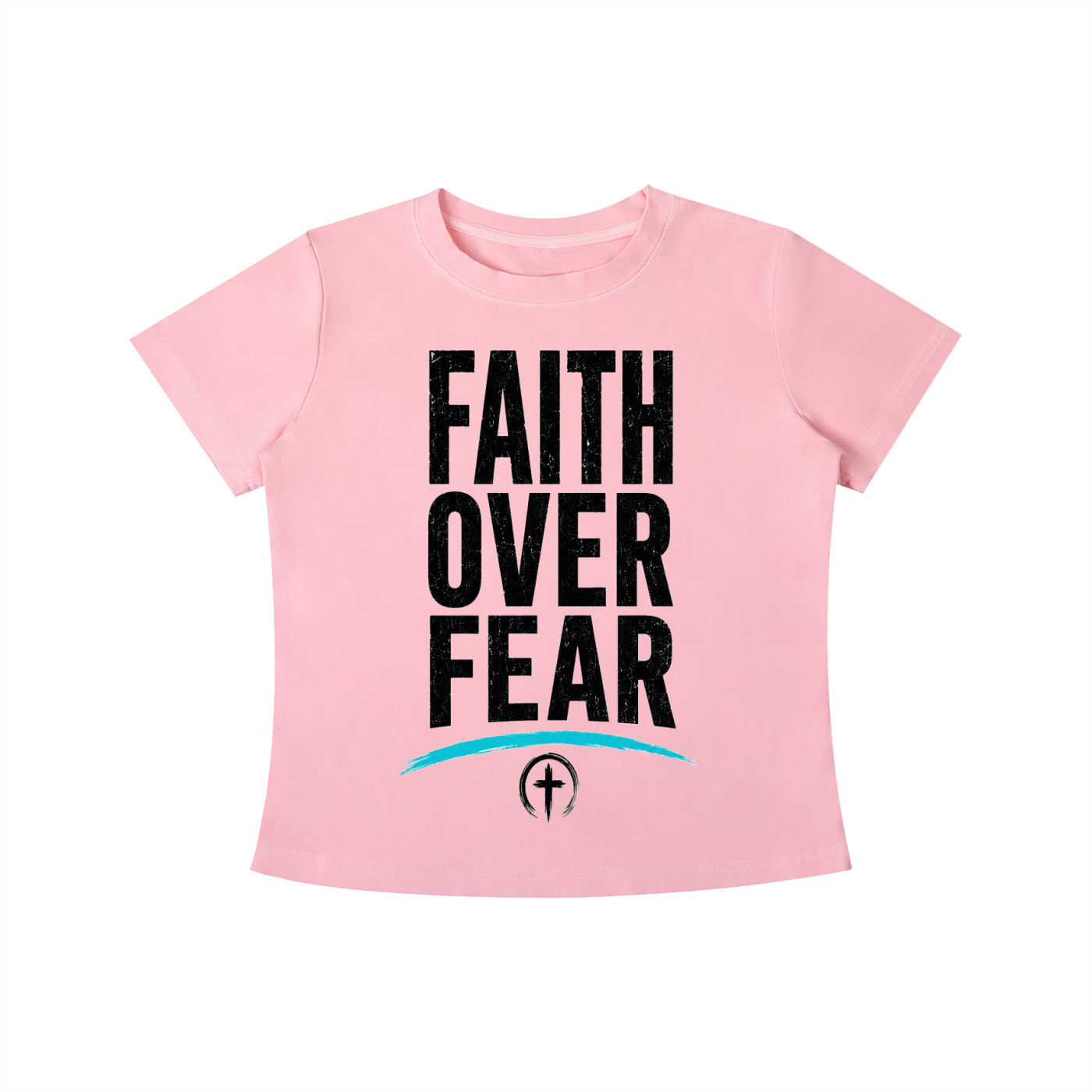 Faith Over Fear Vintage Wash Tee
