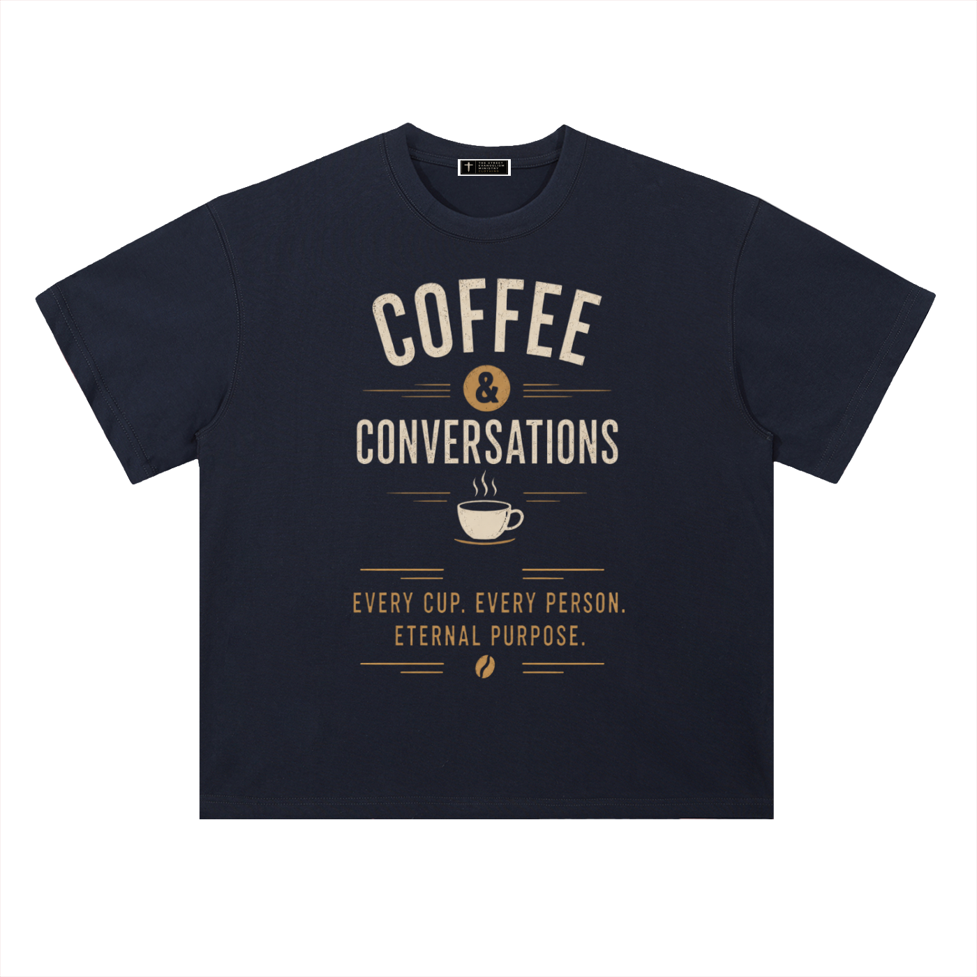 Coffee & Conversations Heavyweight Tee