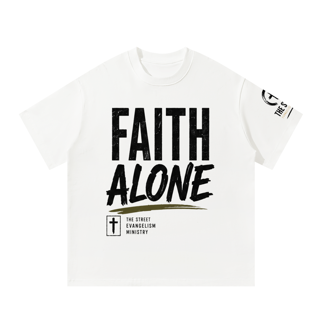 Faith Alone Oversized Tee