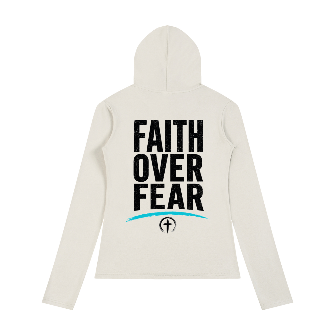 Faith Over Fear Women’s Half-Button Tee