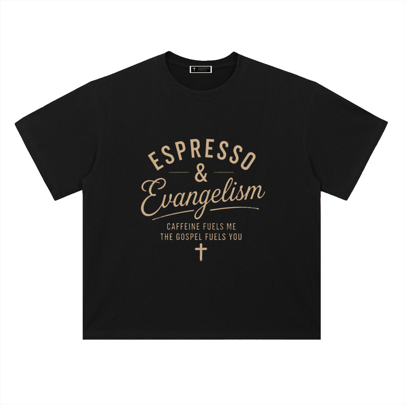 Espresso & Evangelism Drop Shoulder Tee