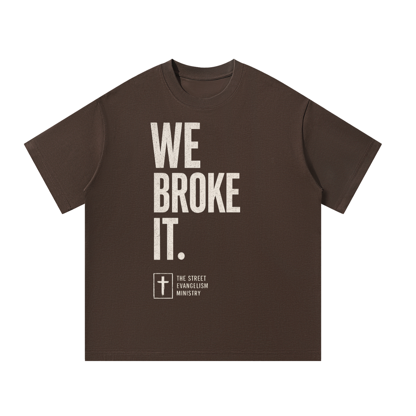We Broke It Oversized Tee