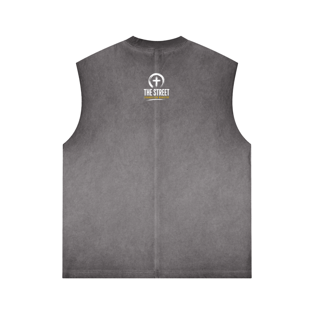 Can I Pray For U? Reverse Washed Tank
