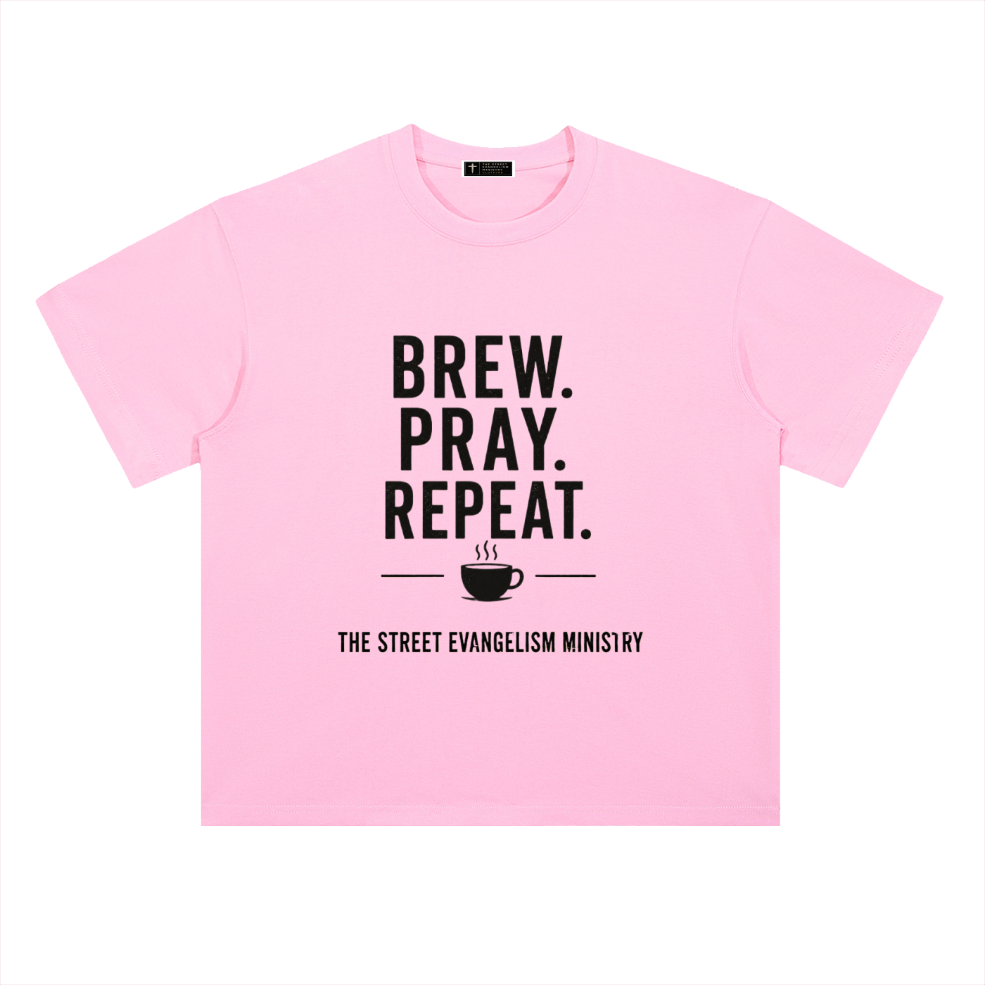 Brew. Pray. Repeat. Heavyweight Tee