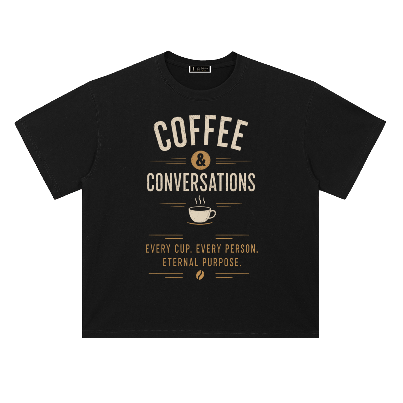 Coffee & Conversations Heavyweight Tee