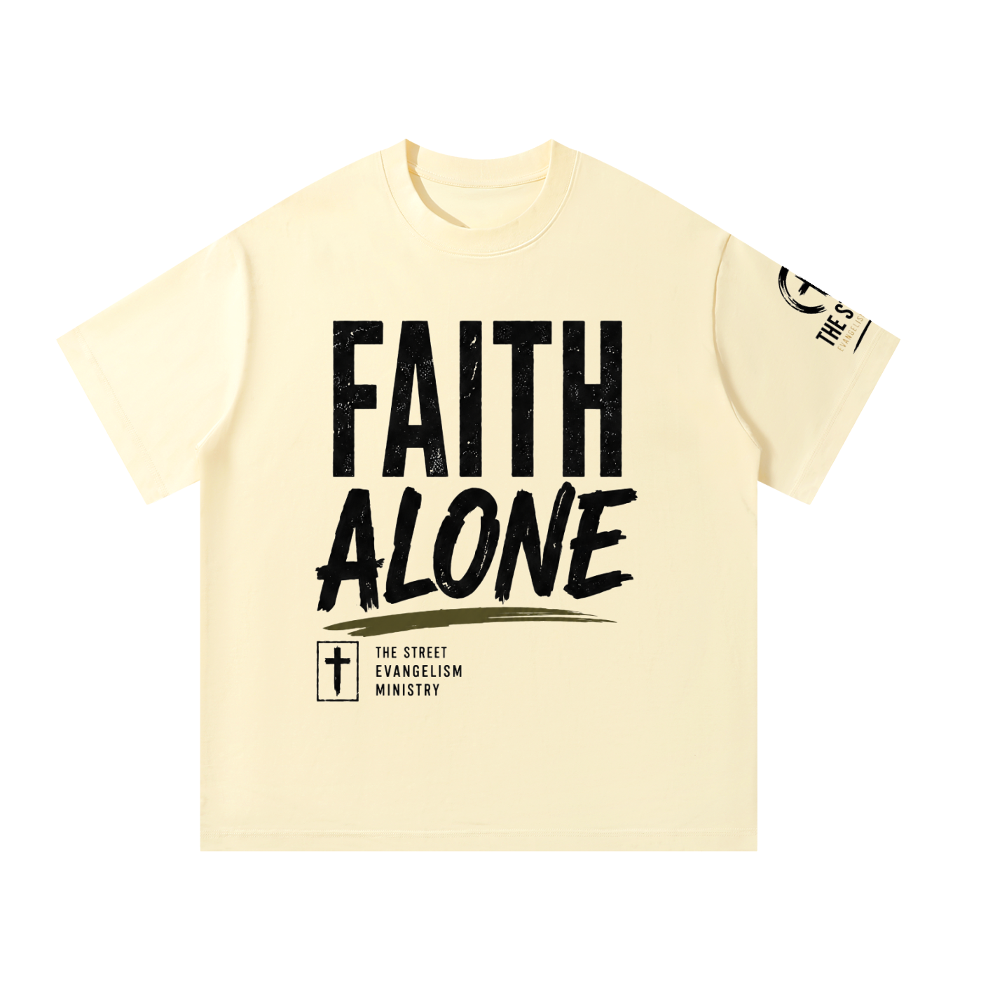 Faith Alone Oversized Tee