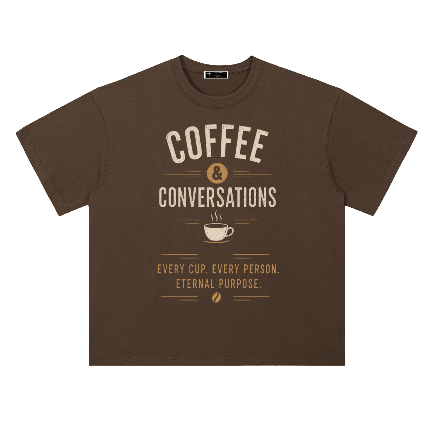 Coffee & Conversations Heavyweight Tee