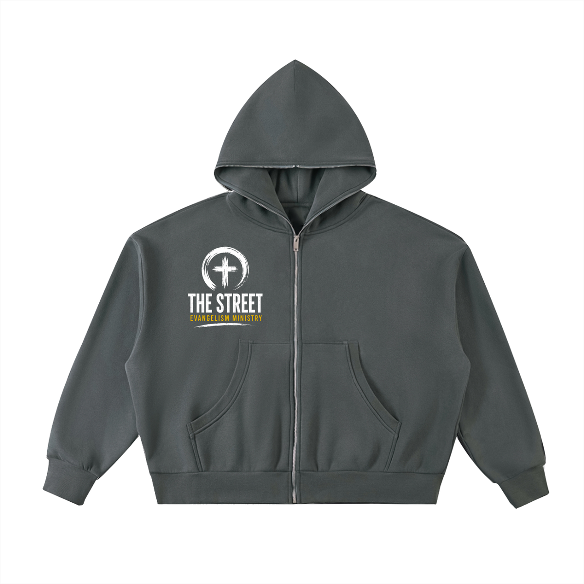 Speak Lord Boxy Zip Hoodie