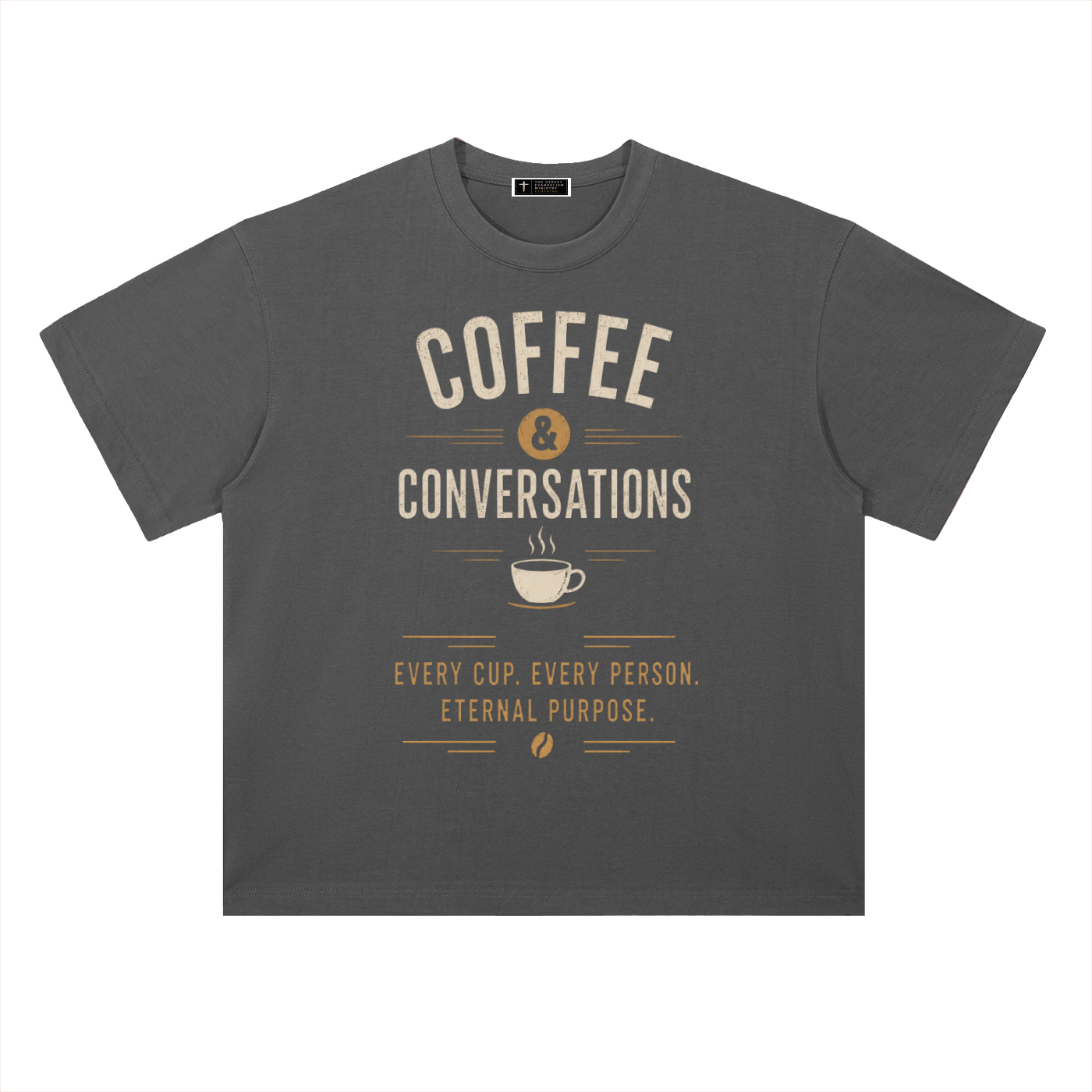 Coffee & Conversations Heavyweight Tee