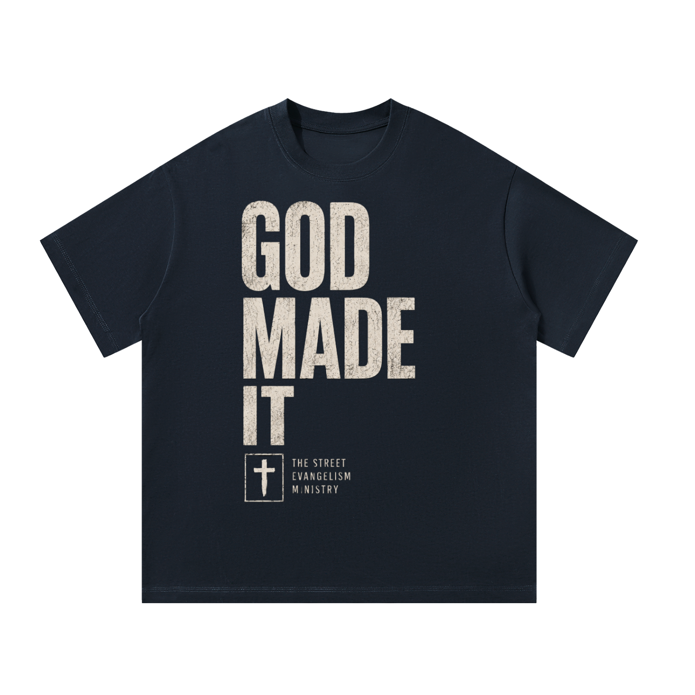 God Made It Oversized Tee