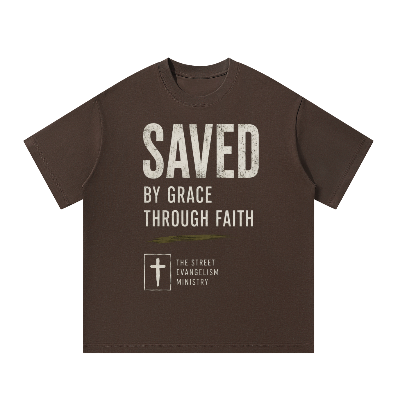 Saved By Grace Oversized Tee