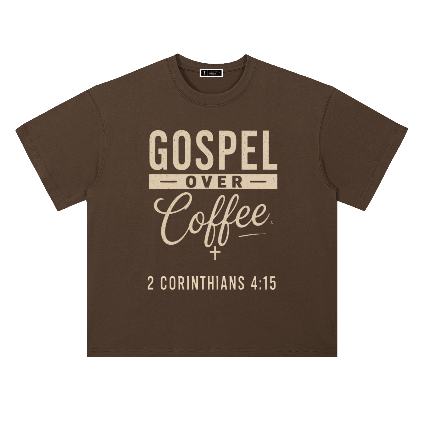 Gospel Over Coffee Heavyweight Tee