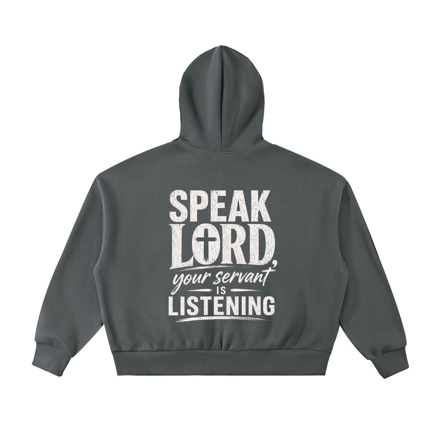 Speak Lord Boxy Zip Hoodie
